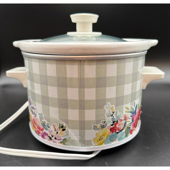 The Pioneer Woman Sweet Romance Blossoms 1.5-Qt Small Slow Cooker - NEW! - Picture 5 of 7